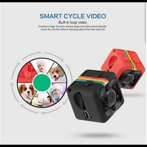 Mini Camera 1080P HD Camera - Portable Small HD Nanny Cam with Night Vision and - Picture 4 of 8